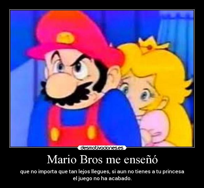 Mario Bros me enseñó -
