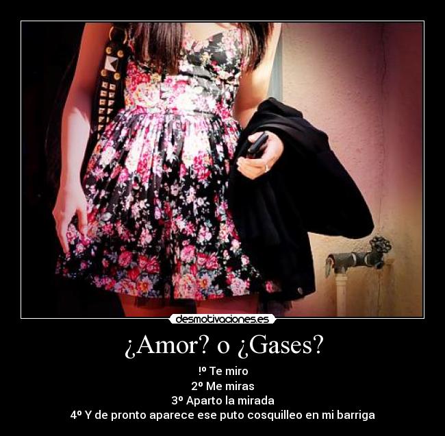 ¿Amor? o ¿Gases? - 