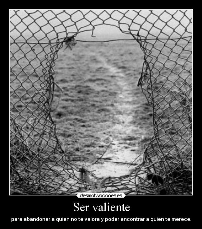 Ser valiente - 
