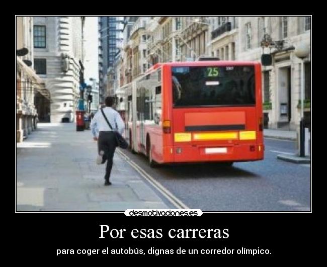 Por esas carreras - 