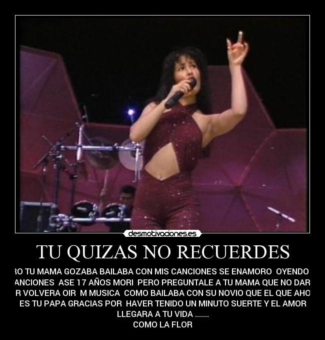 carteles selena quintanilla desmotivaciones