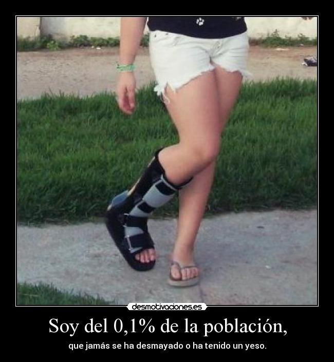 Soy del 0,1% de la población, -