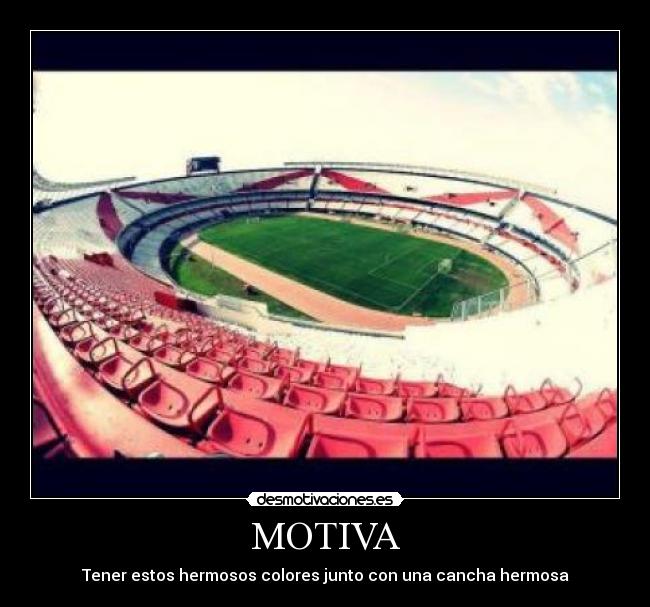 MOTIVA - Tener estos hermosos colores junto con una cancha hermosa