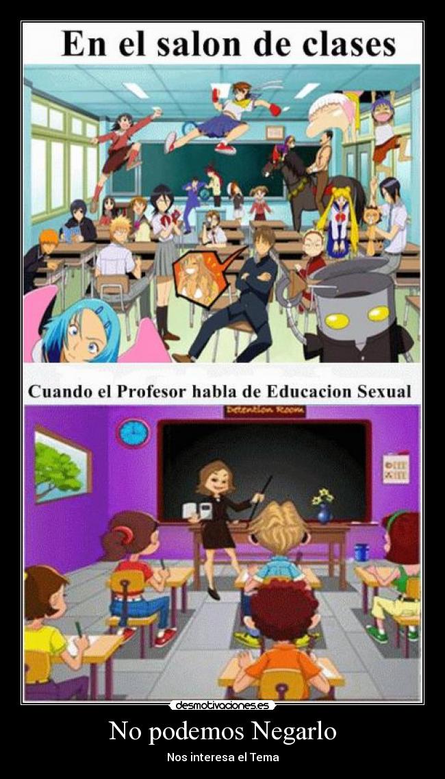 No podemos Negarlo - Nos interesa el Tema