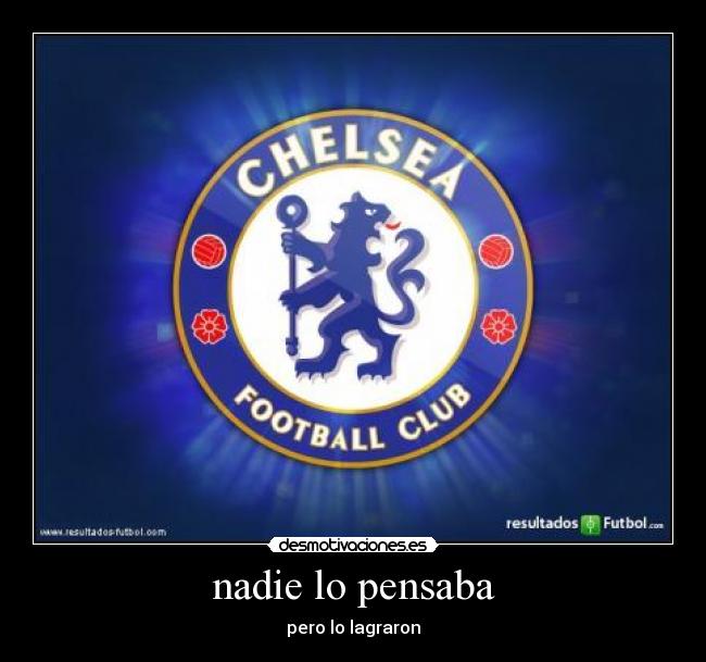 nadie lo pensaba - pero lo lagraron