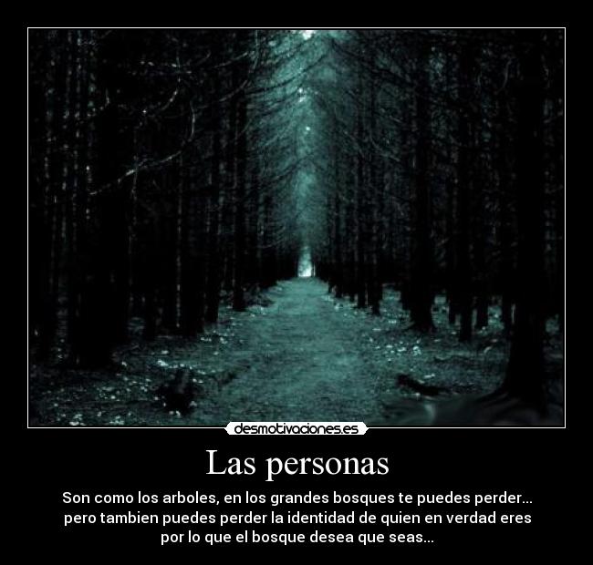 Las personas -