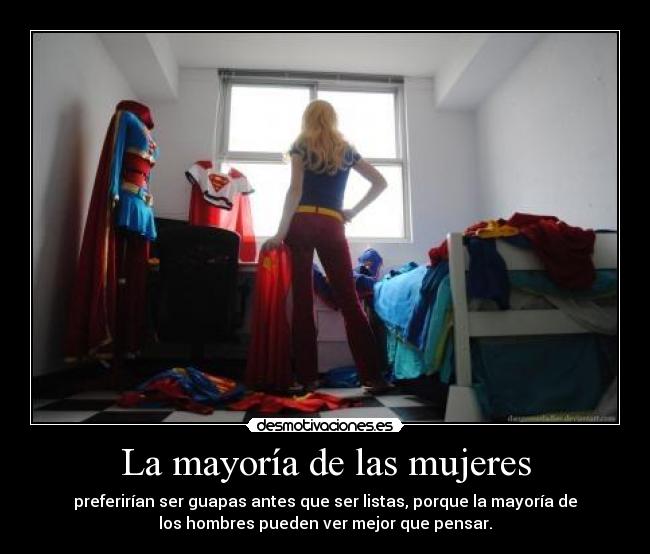 La mayoría de las mujeres -