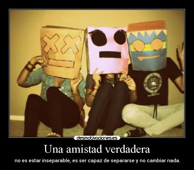 Una amistad verdadera - 