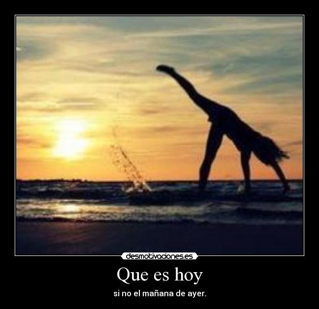 Que es hoy -