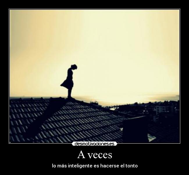A veces -