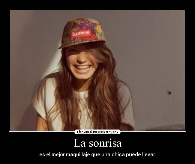La sonrisa -