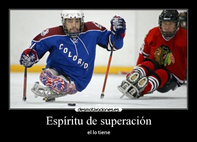 Espíritu de superación -