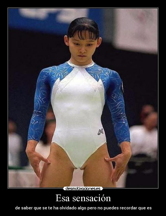 Esa sensación -