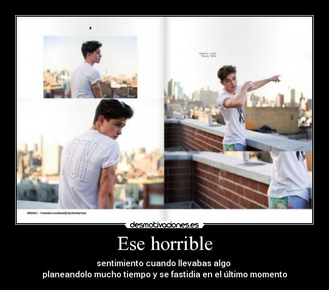 Ese horrible - 