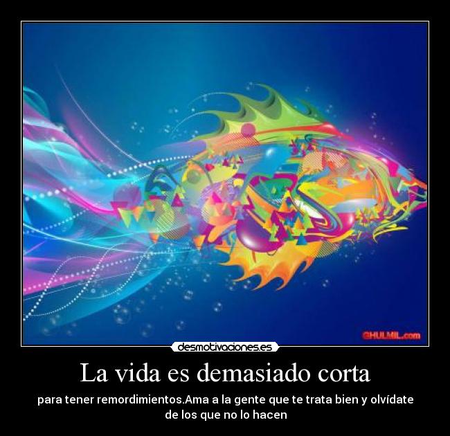 La vida es demasiado corta - 