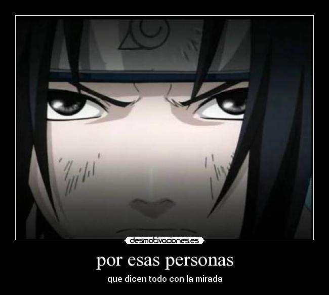 por esas personas - 