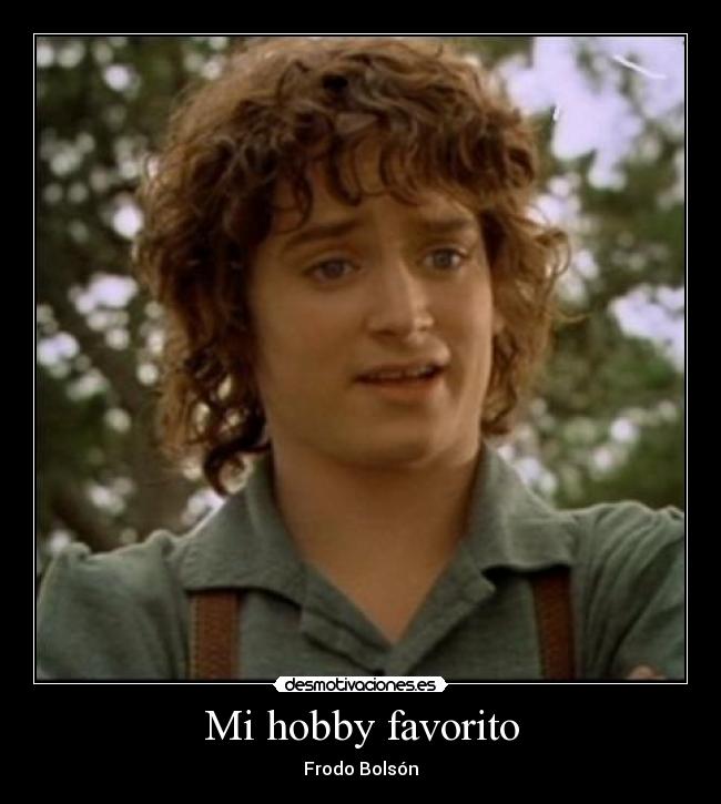Mi hobby favorito - Frodo Bolsón