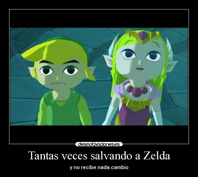 Tantas veces salvando a Zelda - 
