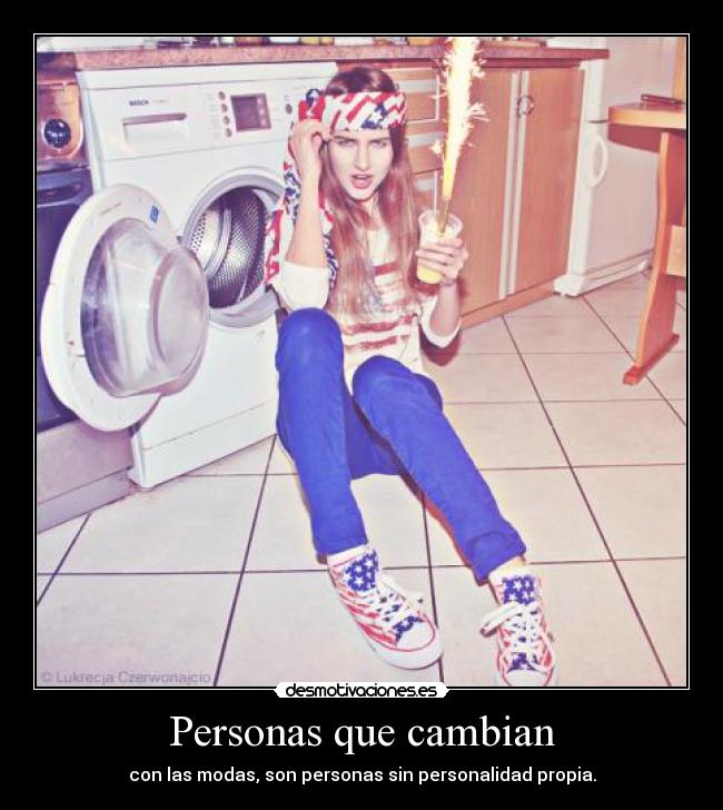 Personas que cambian -