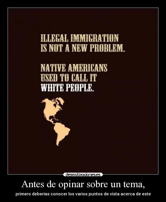 Antes de opinar sobre un tema, - 