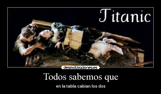 carteles titanic desmotivaciones