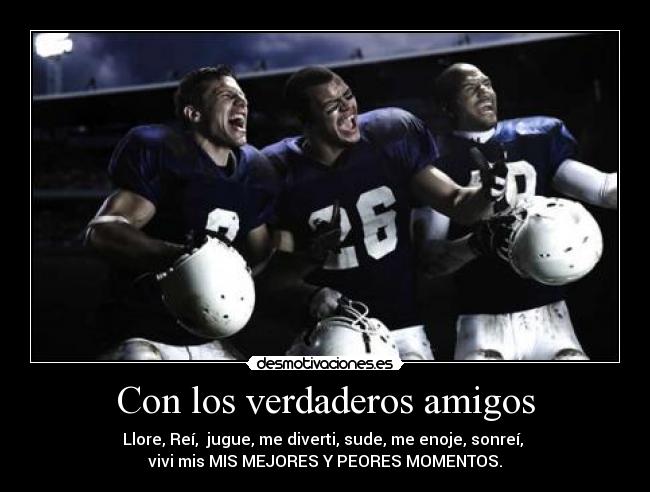 Con los verdaderos amigos - 