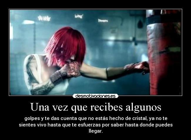 Una vez que recibes algunos -