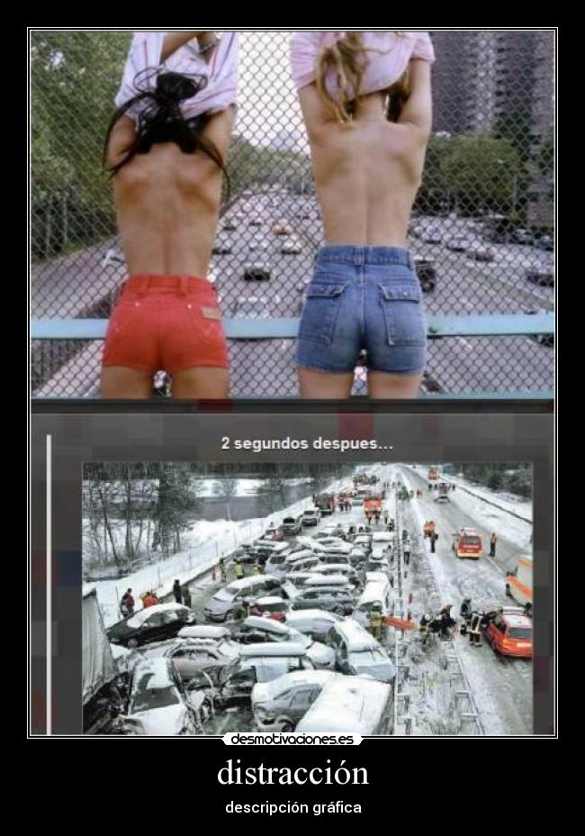 distracción - descripción gráfica