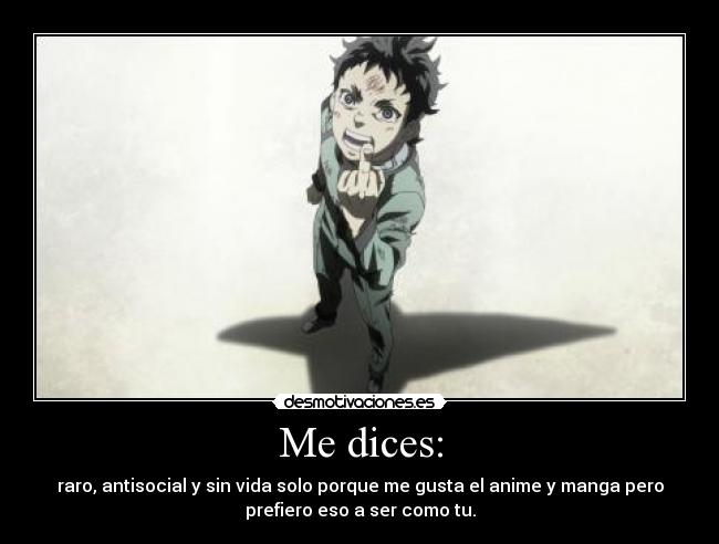 carteles igarashi ganta anime desmotivaciones