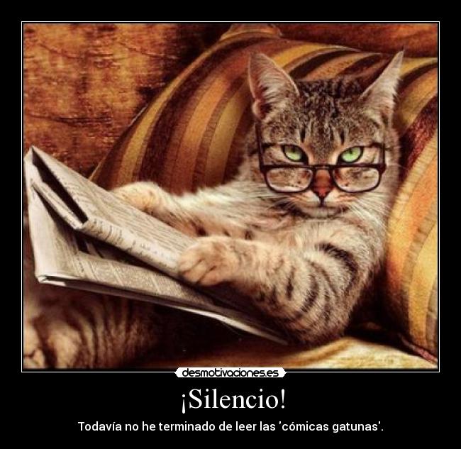 ¡Silencio! -
