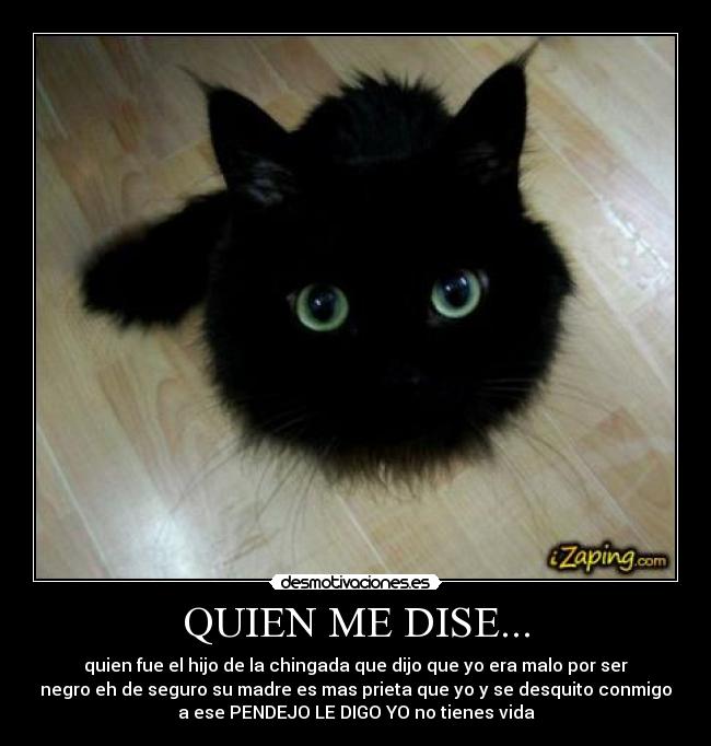 QUIEN ME DISE... -