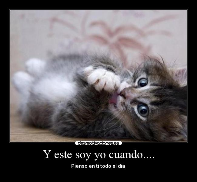 Y este soy yo cuando.... -