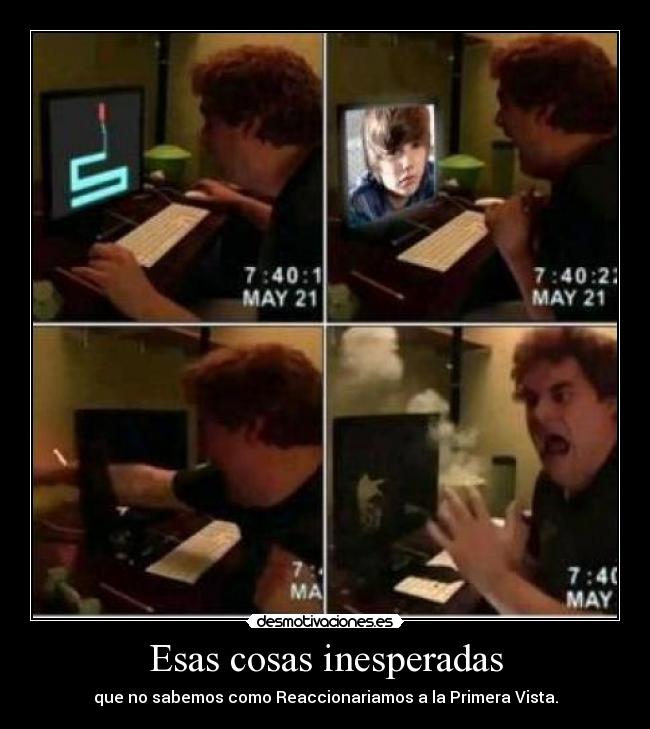 Esas cosas inesperadas -