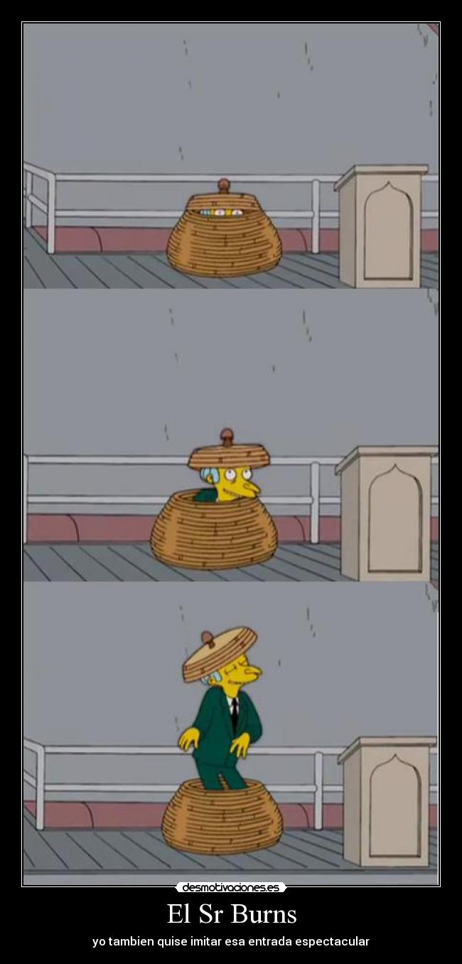 El Sr Burns -