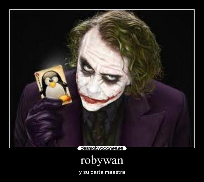 robywan - y su carta maestra