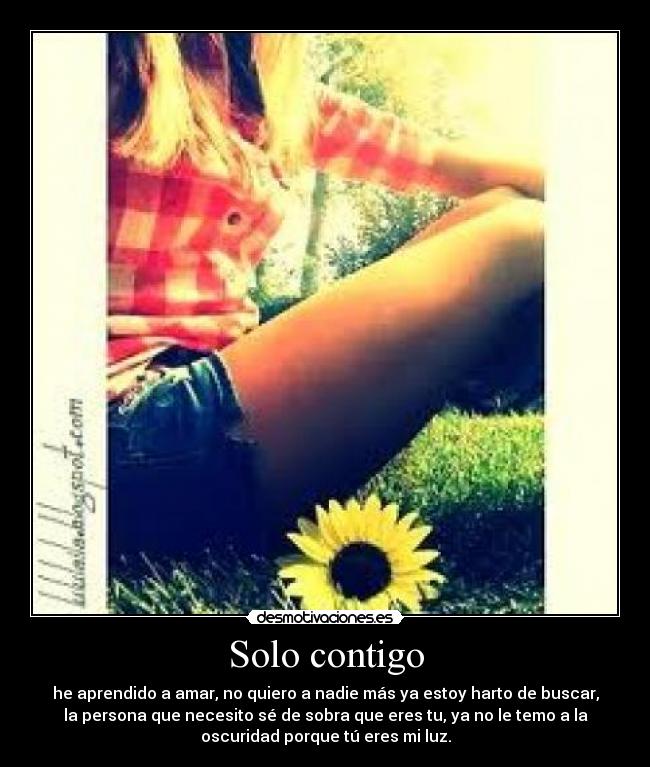 Solo contigo - 