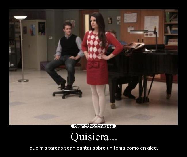 carteles peaceandkittys1 glee rachel berry desmotivaciones