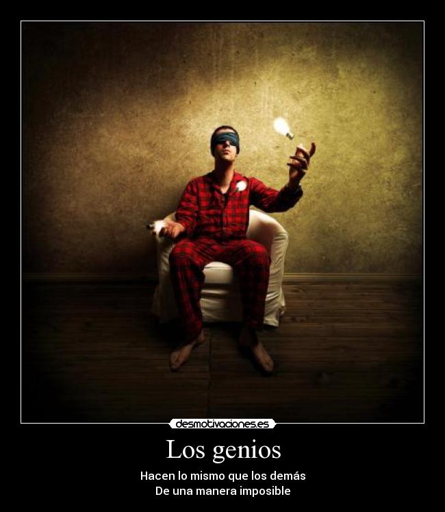 Los genios -