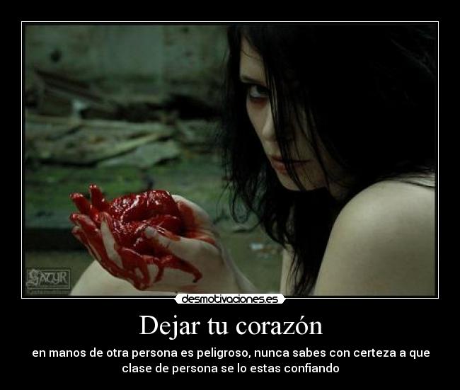 Dejar tu corazón - 