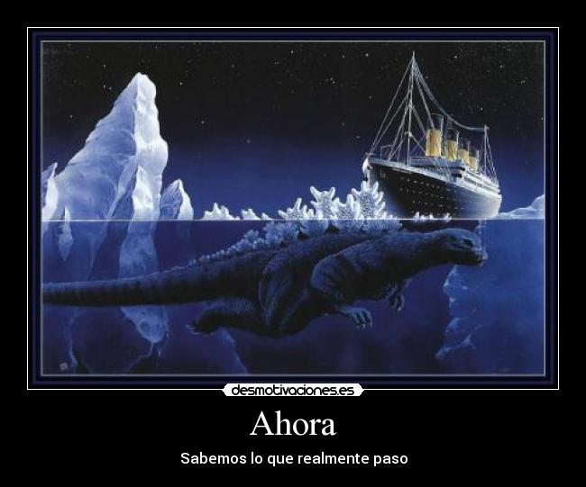 Ahora - Sabemos lo que realmente paso