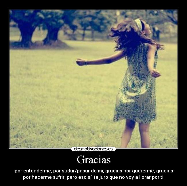 Gracias -