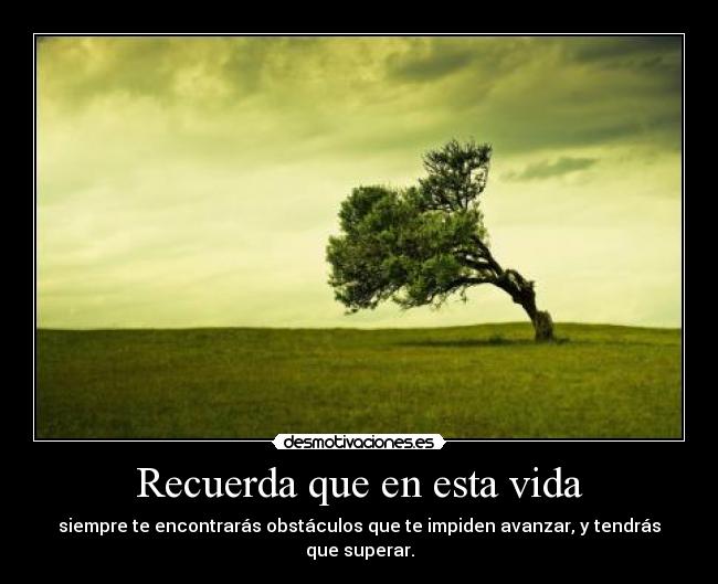 Recuerda que en esta vida - 