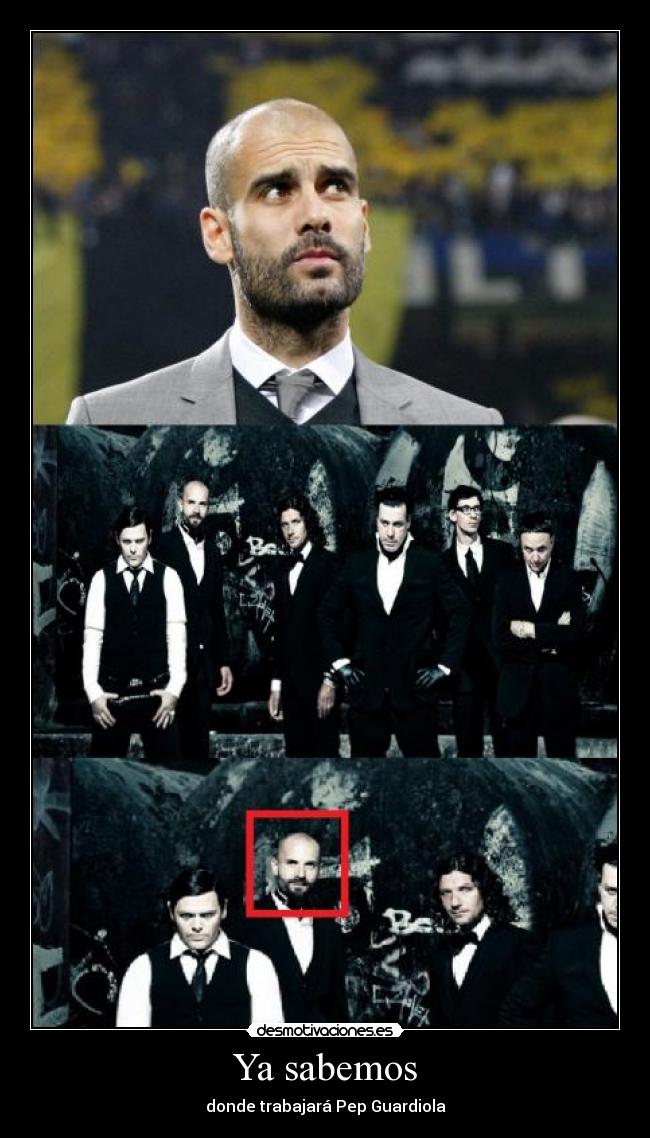 Ya sabemos - donde trabajará Pep Guardiola