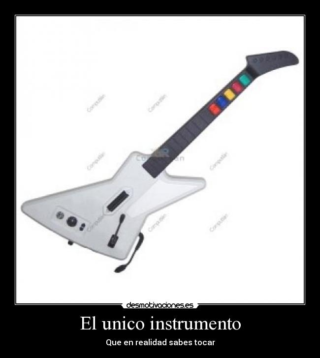 El unico instrumento -