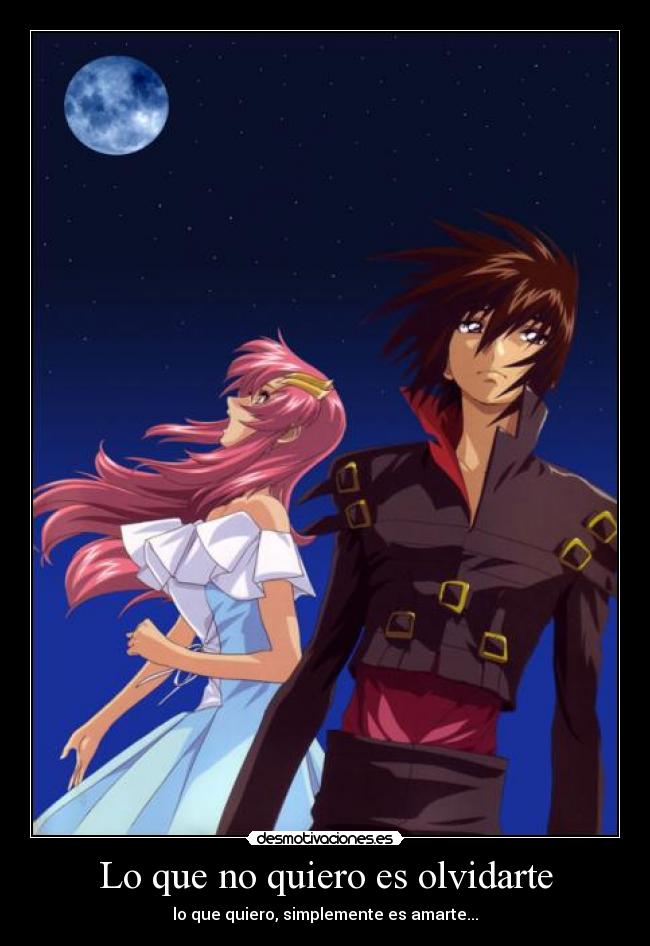 carteles anime gundam seed sad love nigatsu desmotivaciones