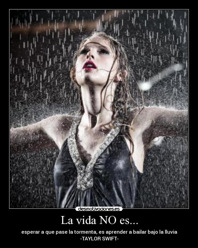 carteles vida taylor swift desmotivaciones