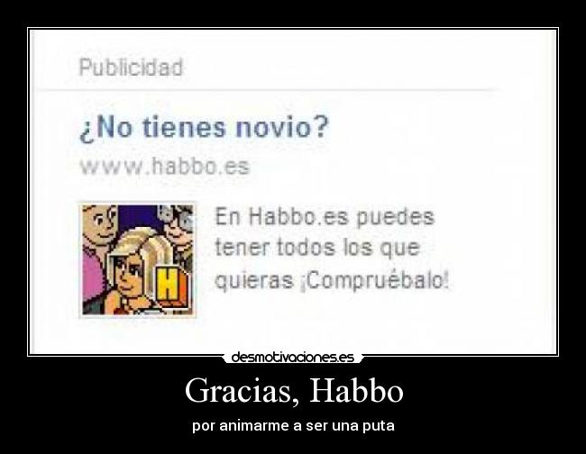 Gracias, Habbo -