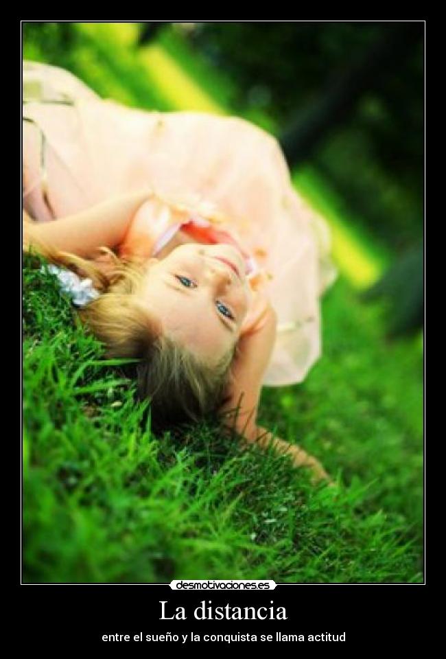 La distancia -