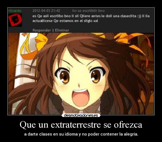 carteles haruhi suzumiya harukaze desmotivaciones