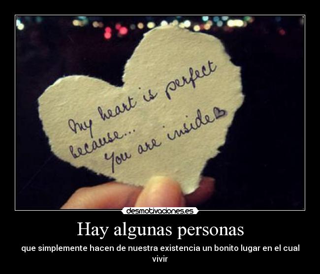 Hay algunas personas -